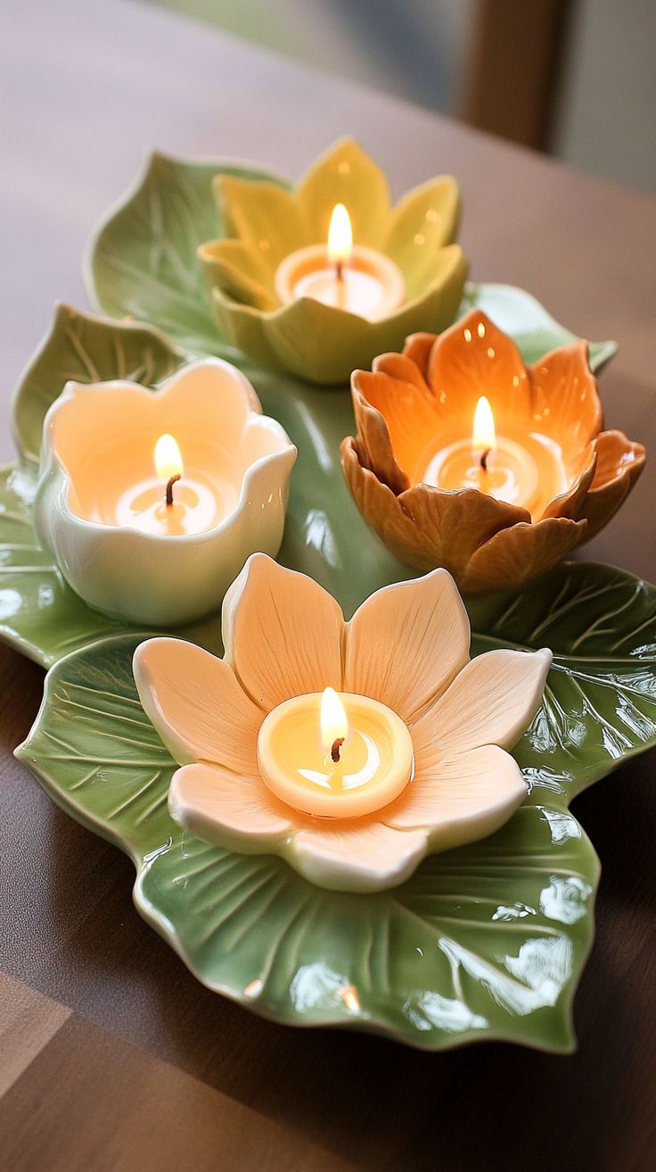 Modern Candle Decor