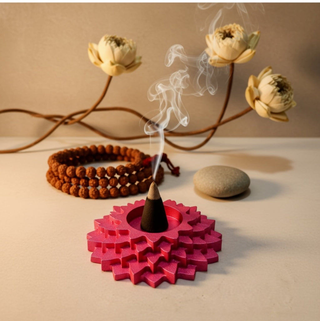 Livora Flower 5 Step Decorative Diya Multi purpose Tealight Candle Holder