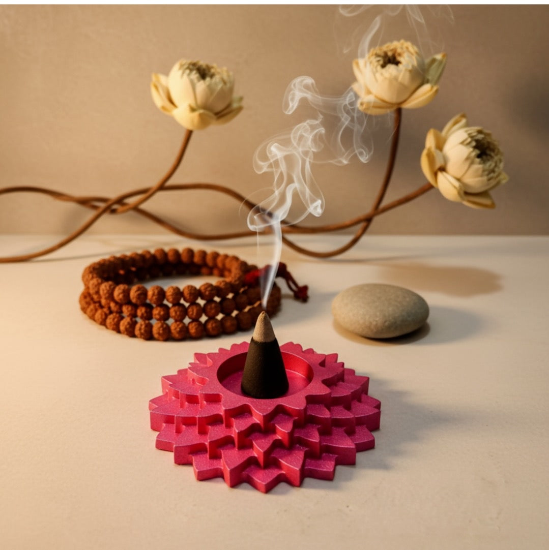Livora Flower 5 Step Decorative Diya Multi purpose Tealight Candle Holder