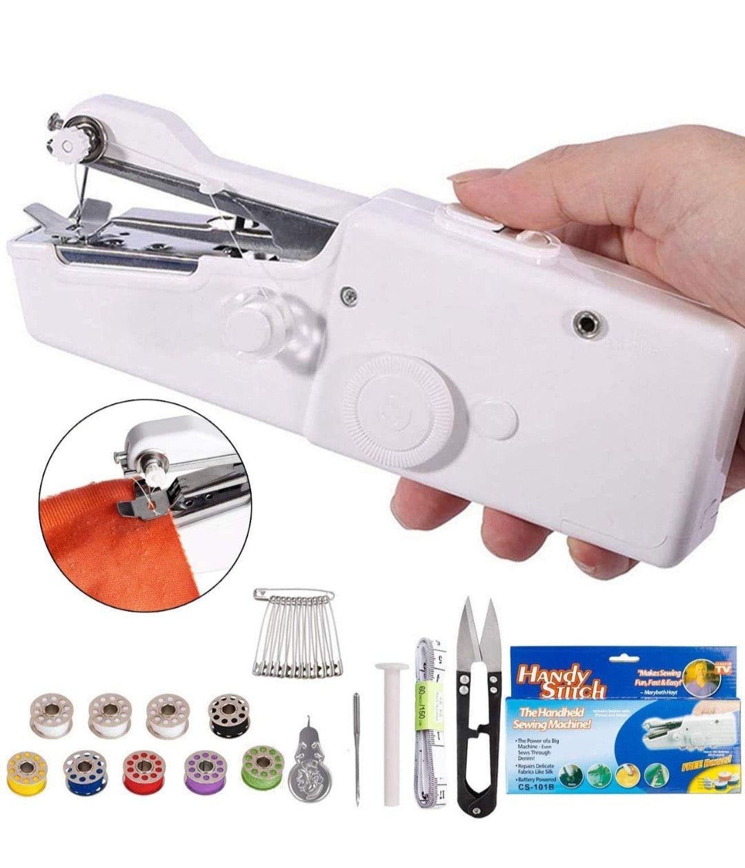 Handled Portable Mini Electric Cordless Sewing Machine For Beginners