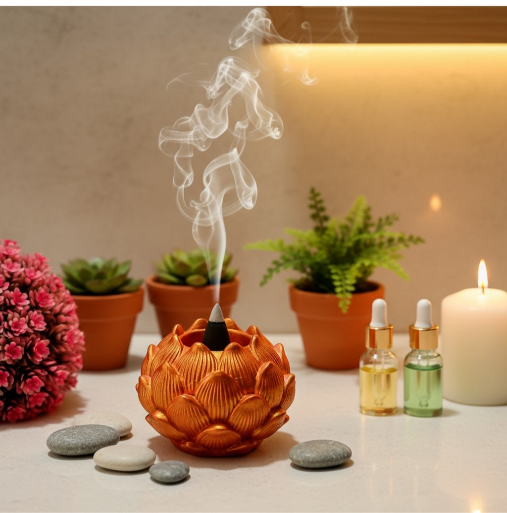 Livora Big Kamal Lotus Decorative Diya Candle Holder