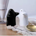 Livora  Salt And Pepper Seasoning And Spice Shakers Cute Plastic (set of 2)
