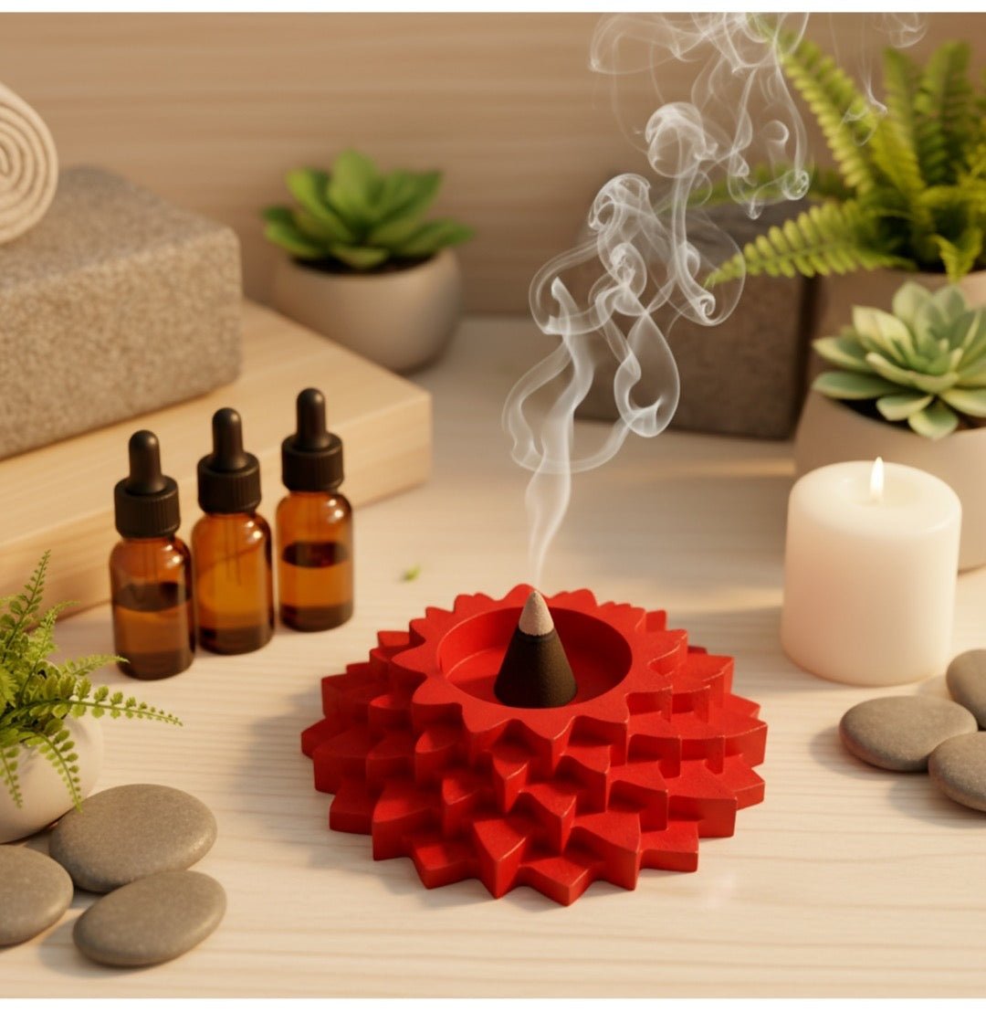 Livora Flower 5 Step Decorative Diya Multi purpose Tealight Candle Holder