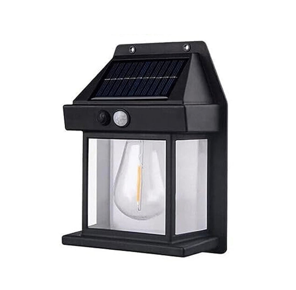 Livora Modern Outdoor Solar Wall Lamp with Motion Sensor | Waterproof LED Garden & Balcony Light