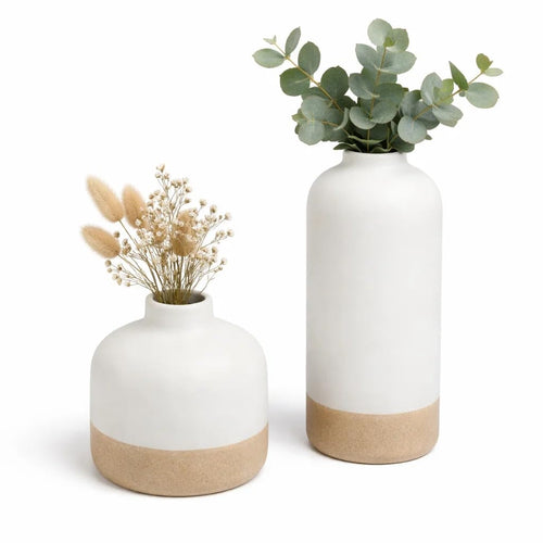 Nexora  Decorative Ceramic Vase, Flower Vase,